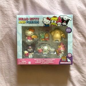 Sanrio Pink and Yellow Hello Kitty Doll Set
